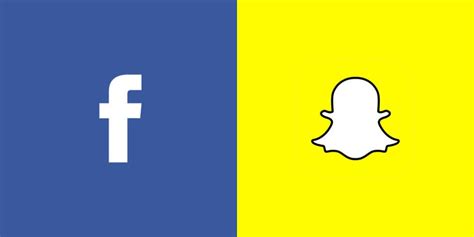 facebook and Snapchat